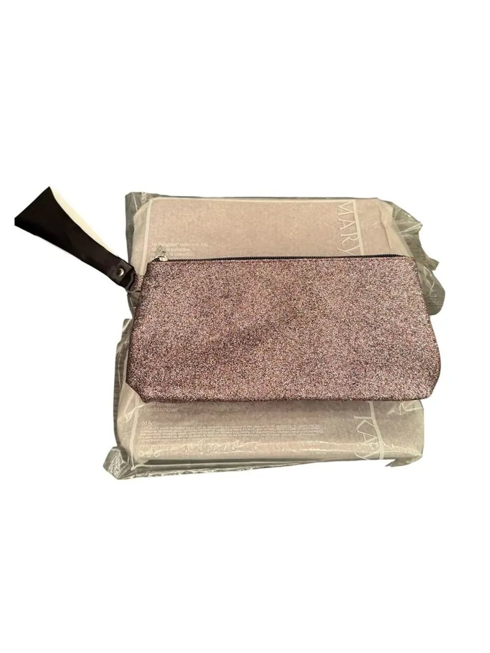 NEW Mary Kay Bundle of (3) Be Delighted Collection Bag Glitter Pouches Cosmetic